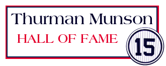 Thurman Munson Hall of Fame